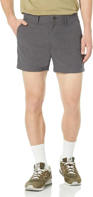 Amazon Essentials Men's Slim-Fit 5" Lightweight Comfort Stretch Oxford Shorts (Previously Goodthreads)