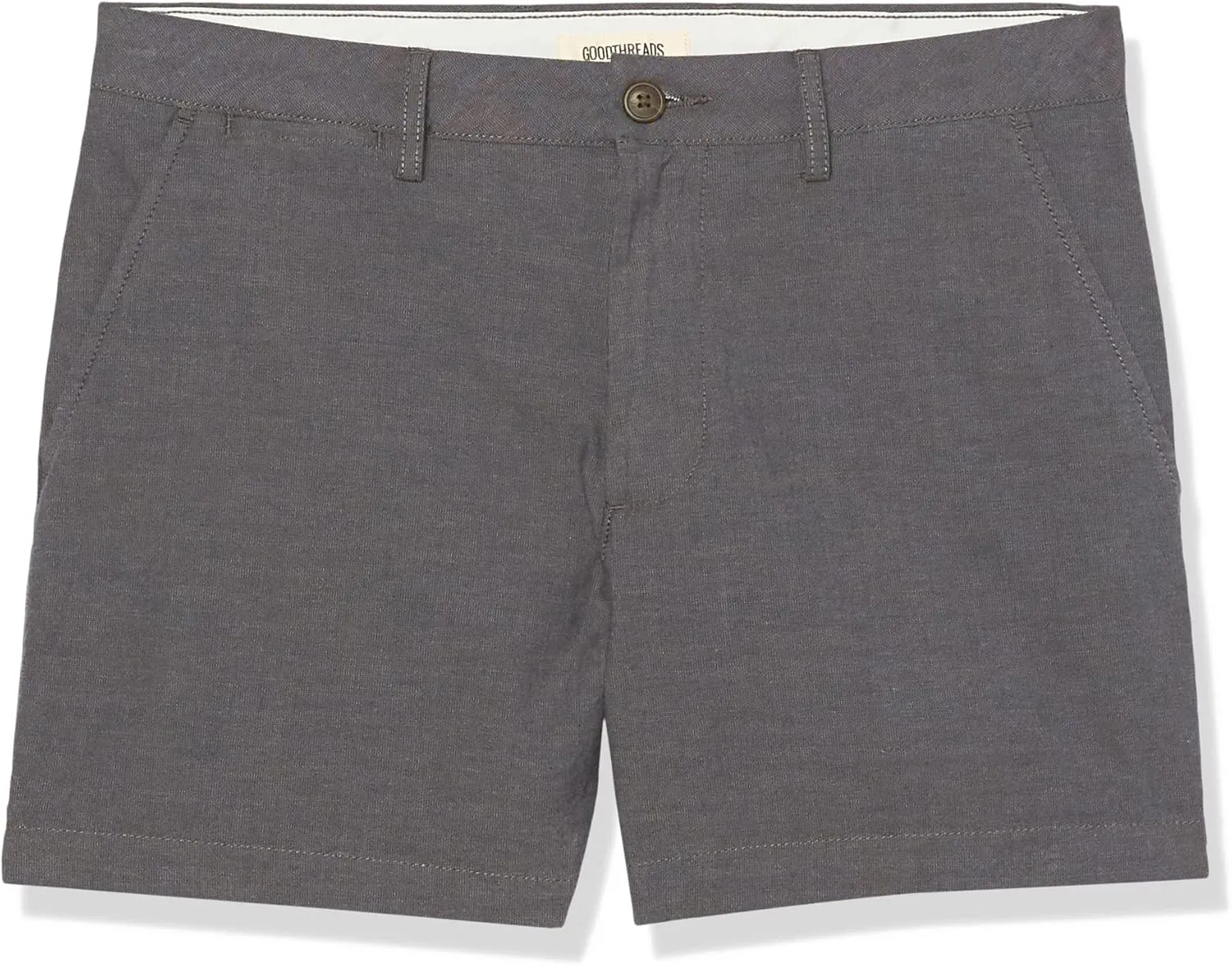 Amazon Essentials Men's Slim-Fit 5" Lightweight Comfort Stretch Oxford Shorts (Previously Goodthreads)