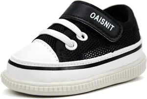 Baby Boys Girls Squeaky Shoes Anti-Slip Soft Rubber Sole Canvas Sneakers Toddler First Walkers