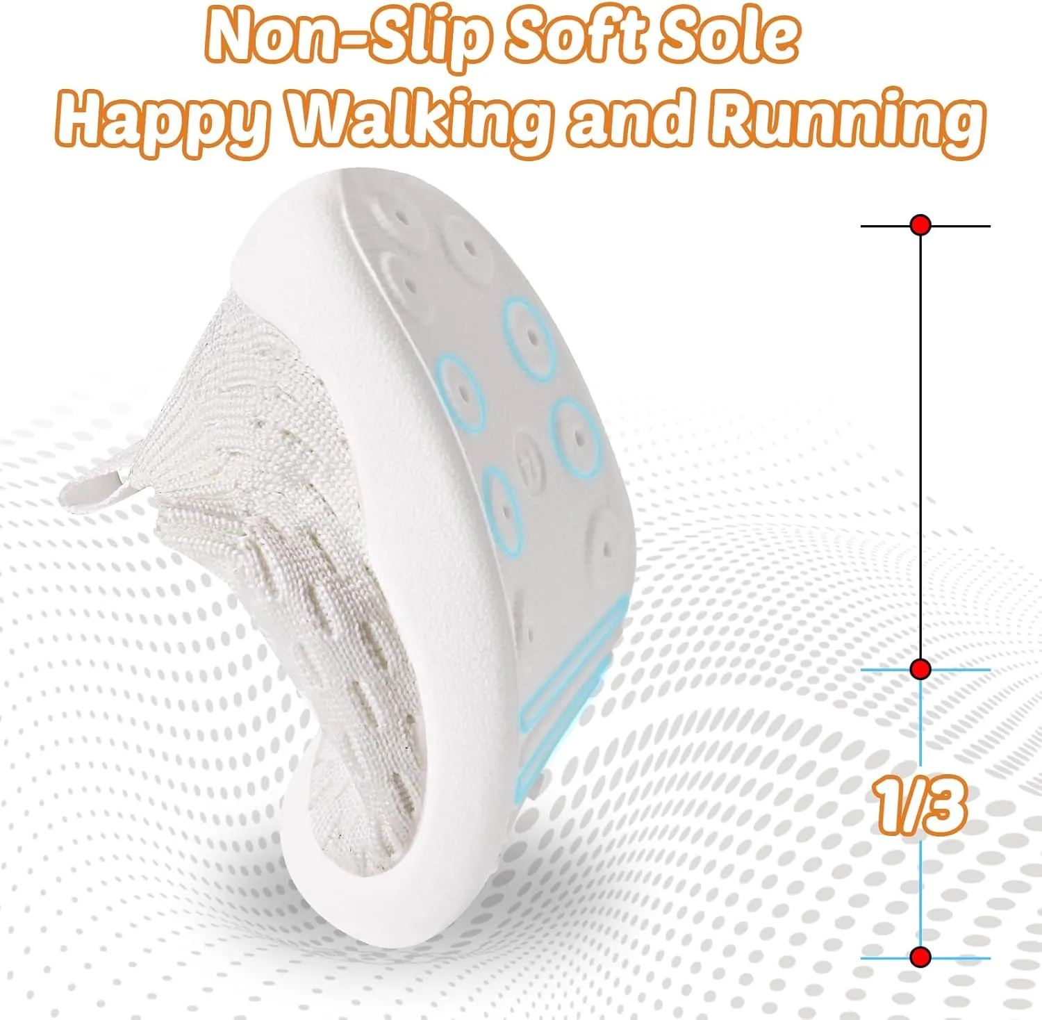 Baby Walking Shoes Toddler Girl Boy Soft Sole Breathable Cotton Canvas Shoes Infant Lightweight Non-Slip Safer Slip-on First Walkers Shoes Casual Tennis Wide Sneakers Rubber Soles Running Outdoor