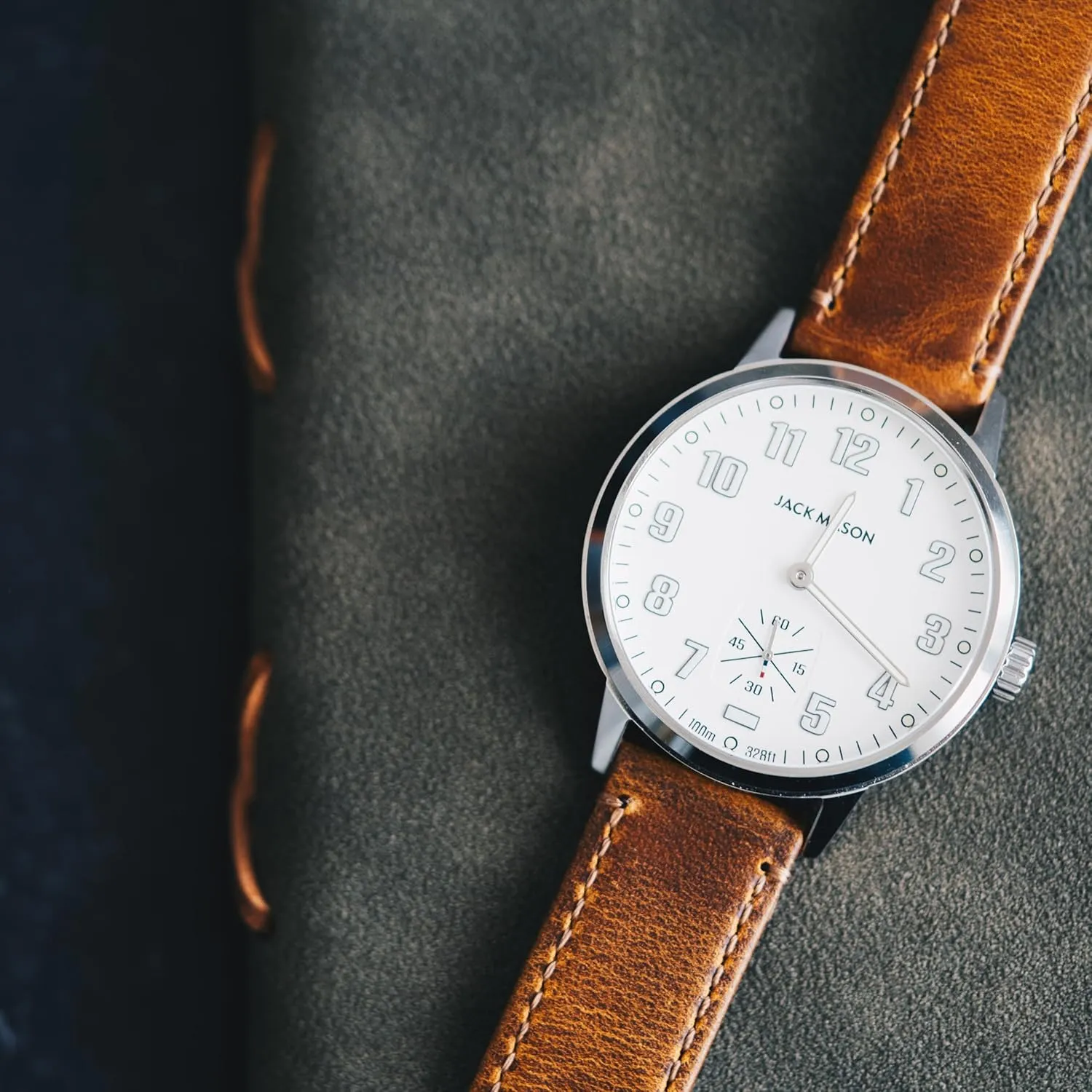 Barton Quick Release - Top Grain Leather Watch Band Strap - Choice of Width - 16mm, 18mm, 19mm, 20mm, 21mm 22mm, 23mm or 24mm