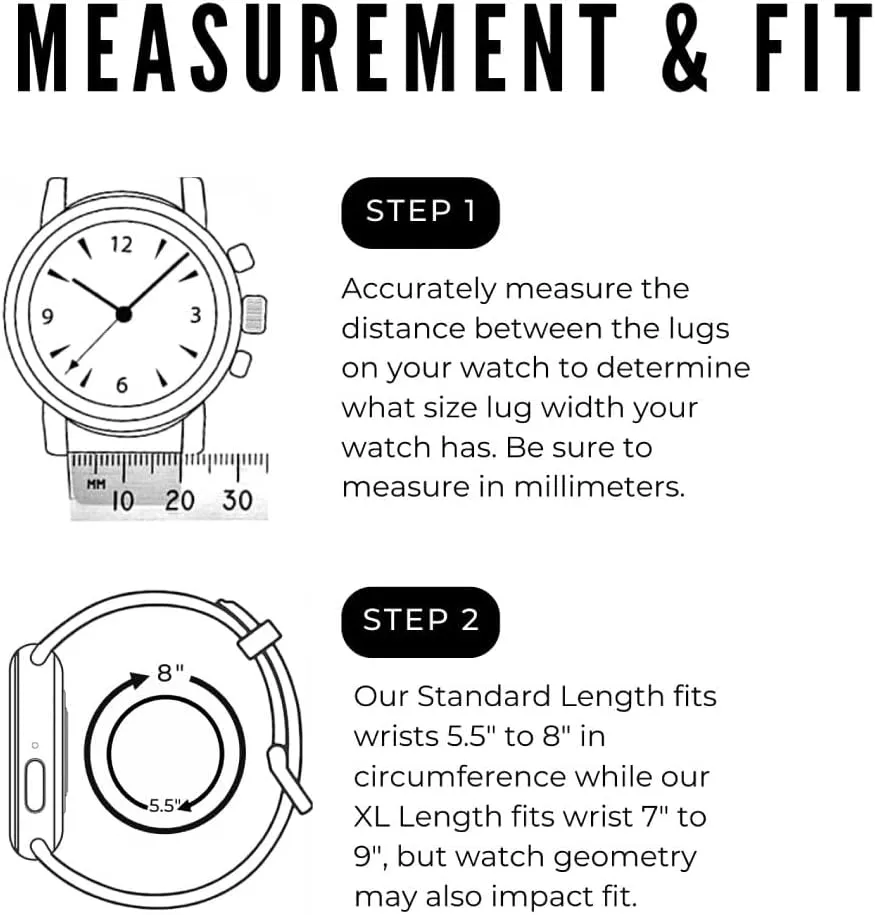 Barton Quick Release - Top Grain Leather Watch Band Strap - Choice of Width - 16mm, 18mm, 19mm, 20mm, 21mm 22mm, 23mm or 24mm