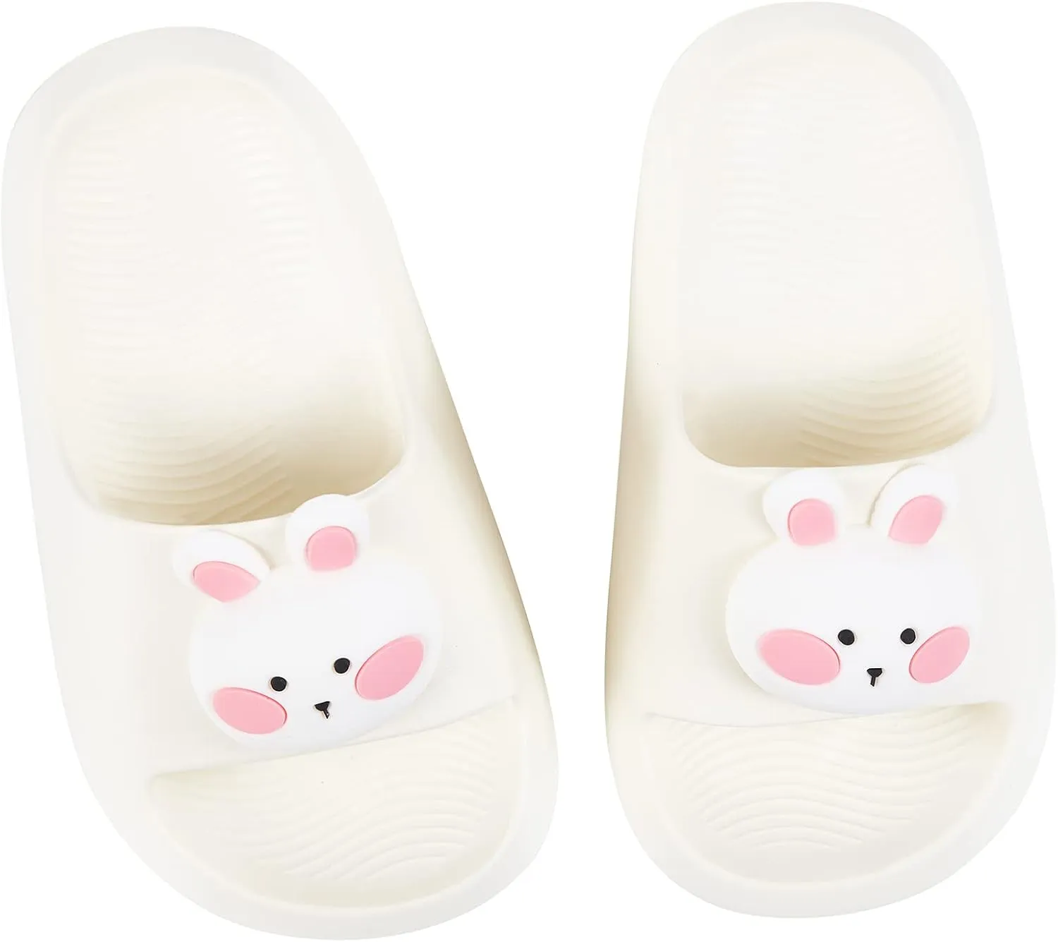 Bunny Toddler Slides Slipper Unisex Child Boys & Girls Slide Sandals for Kids Flip Flops Comfy Shower Slippers Beach Garden Shoes