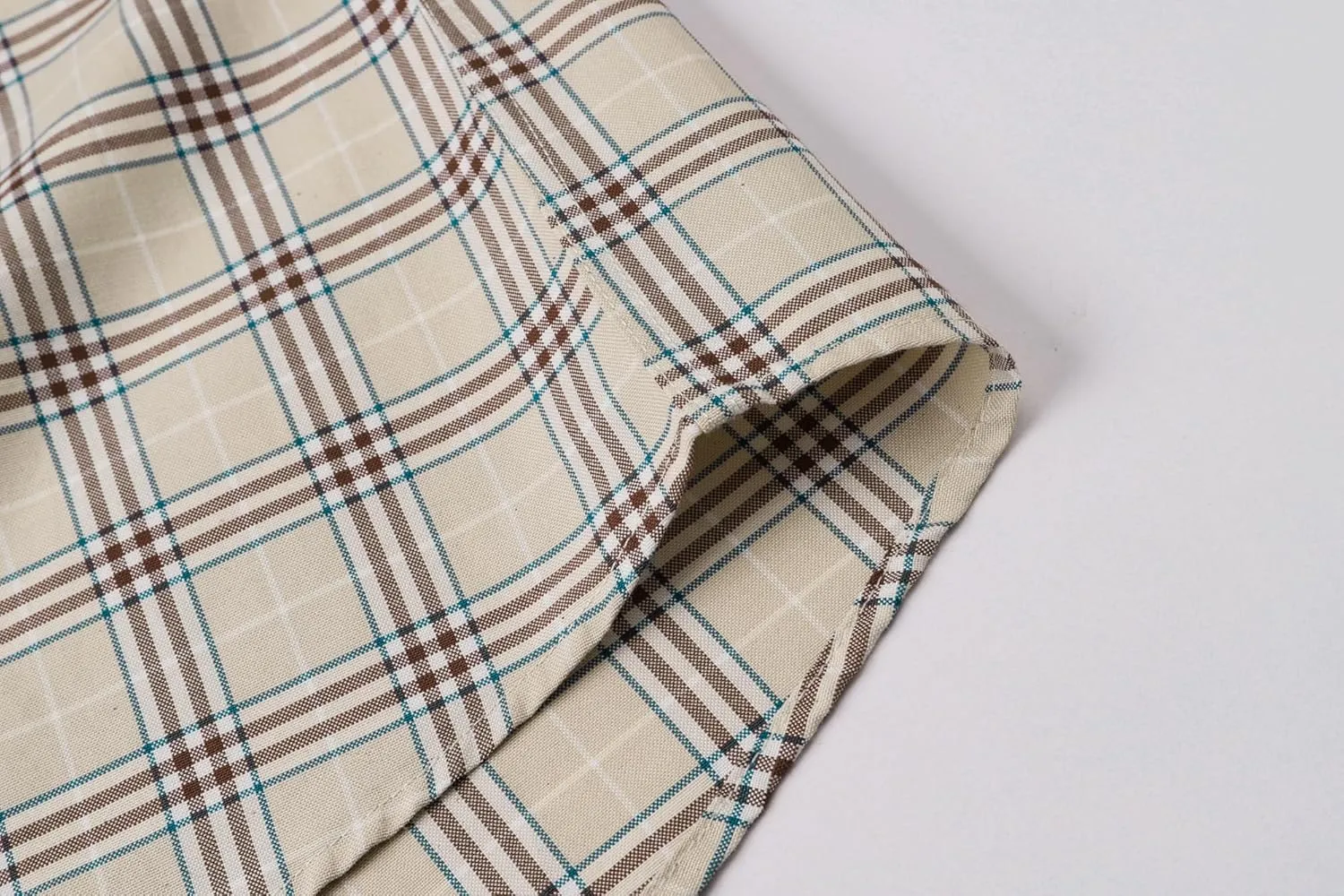 Cromoncent Mens Long Sleeve Oxford Button Down Shirts Casual Dress Shirt for Men,100% Cotton,Plaid/Stripes Shirts