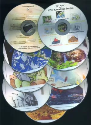 CSE - Kent Hovind Creation Series Seminar Set   Double Bonus! Mp3 Cd & Supplement Cd