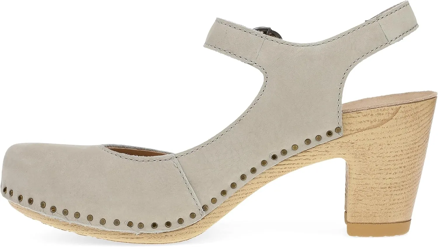 Dansko Taytum Closed-Toe Assymetrical Sandal for Women - Quality Leathers Treated with Scotchgard for Stain Resistance - Cushioned, Contoured Footbed for All-Day Comfort