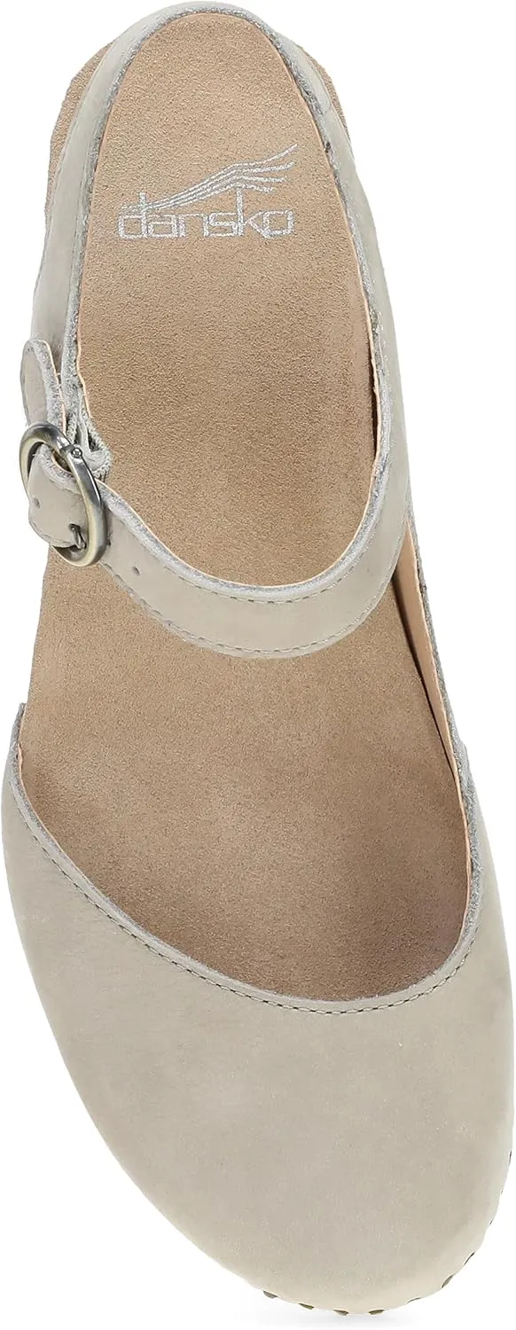 Dansko Taytum Closed-Toe Assymetrical Sandal for Women - Quality Leathers Treated with Scotchgard for Stain Resistance - Cushioned, Contoured Footbed for All-Day Comfort