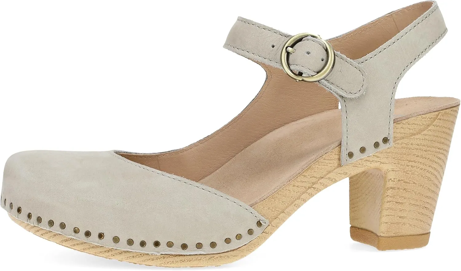 Dansko Taytum Closed-Toe Assymetrical Sandal for Women - Quality Leathers Treated with Scotchgard for Stain Resistance - Cushioned, Contoured Footbed for All-Day Comfort