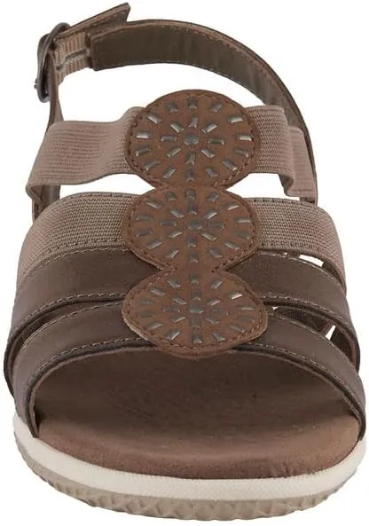 David Tate Womens Quilt Slingback Embellished Strappy Sandals