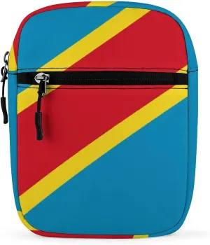 Democratic Republic of Congo Mini Crossbody Bag Shoulder Bag Small Messenger Bag Unisex