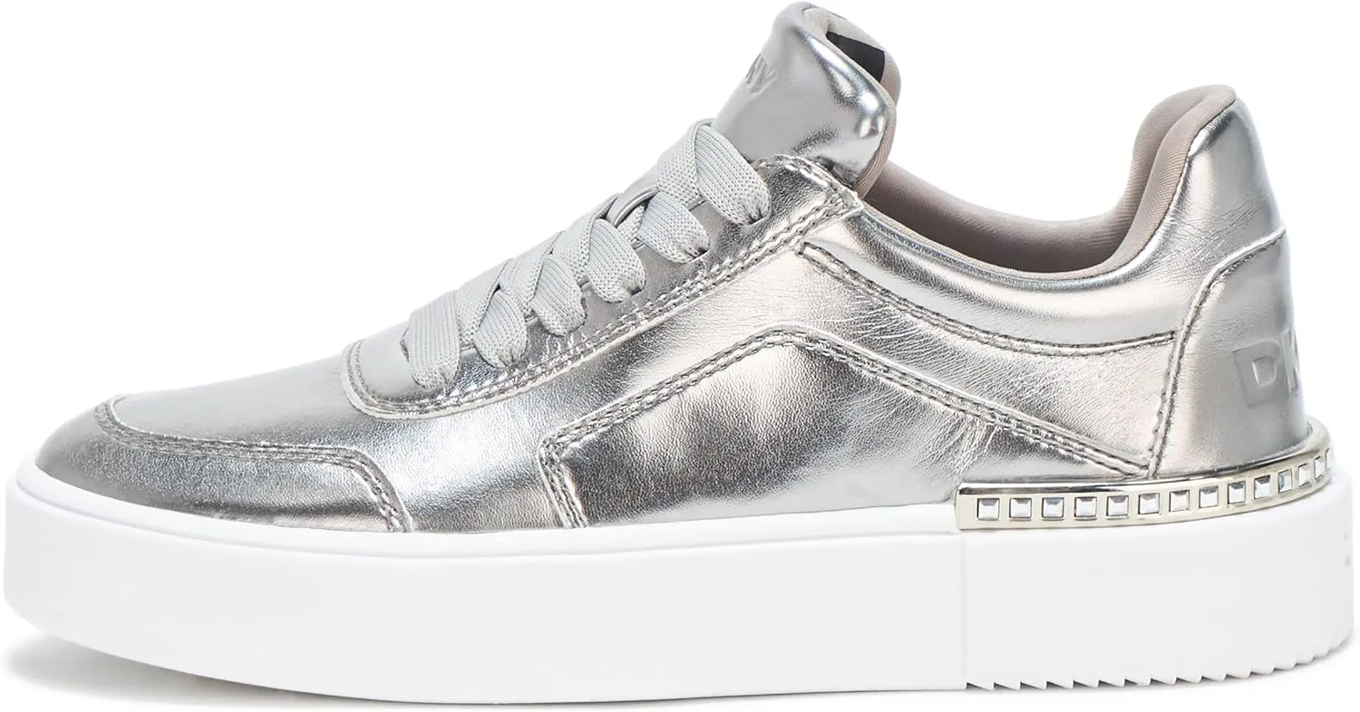DKNY Women's Beverly Lace up Sneaker