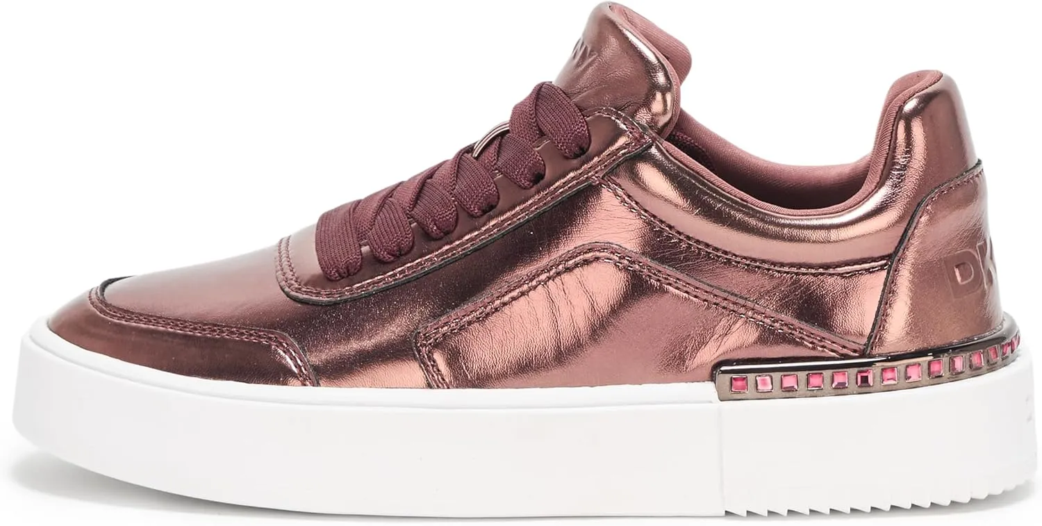 DKNY Women's Beverly Lace up Sneaker