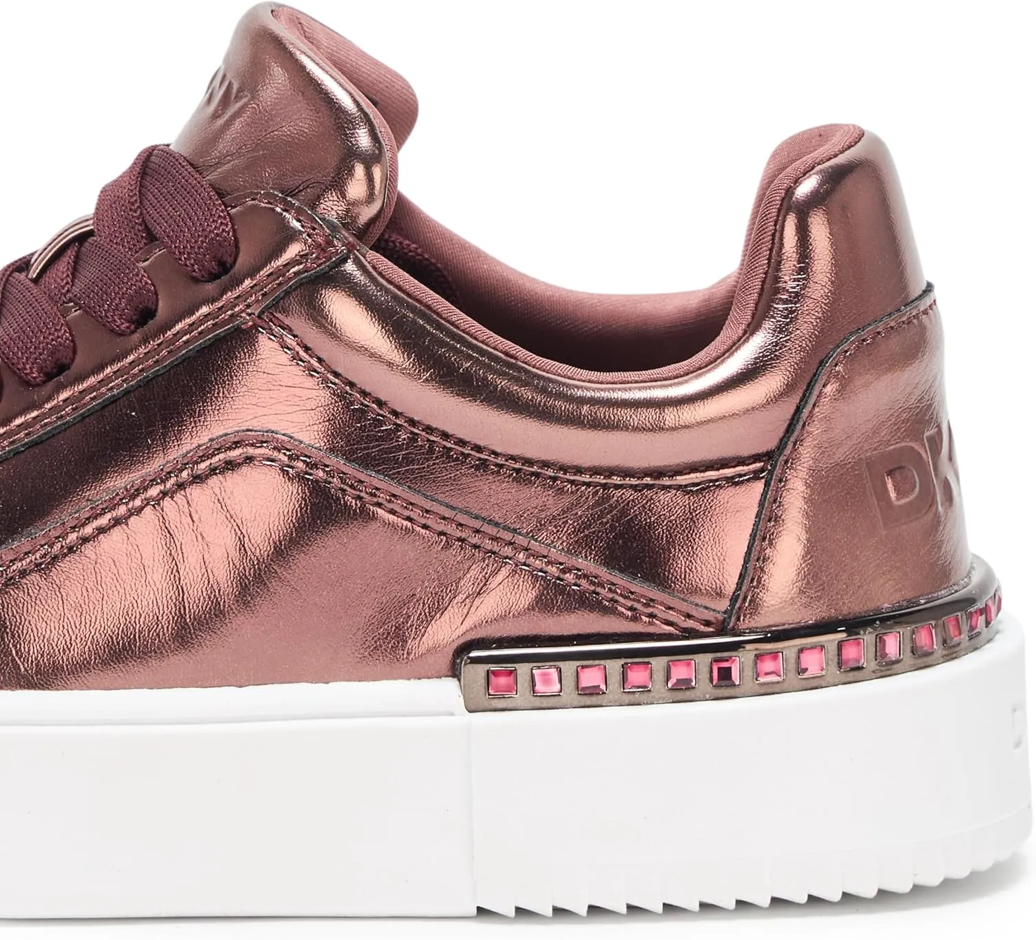 DKNY Women's Beverly Lace up Sneaker