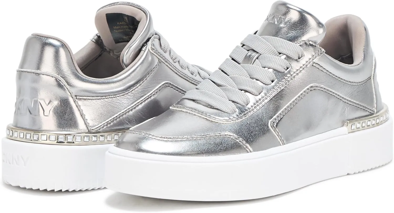 DKNY Women's Beverly Lace up Sneaker