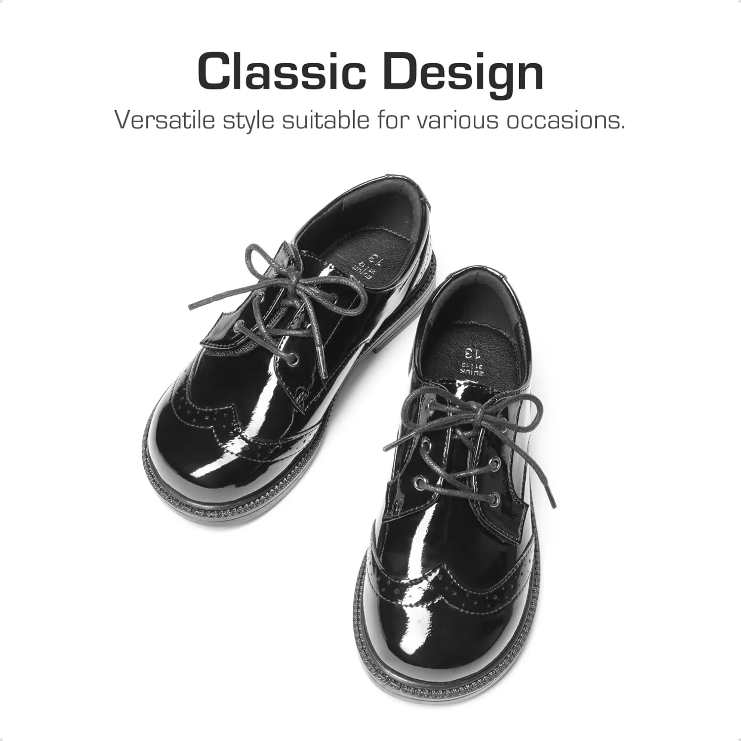 DREAM PAIRS Boys Girls Dress Shoes Kids School Uniform Formal Casual Oxfords for Toddler Little Kid