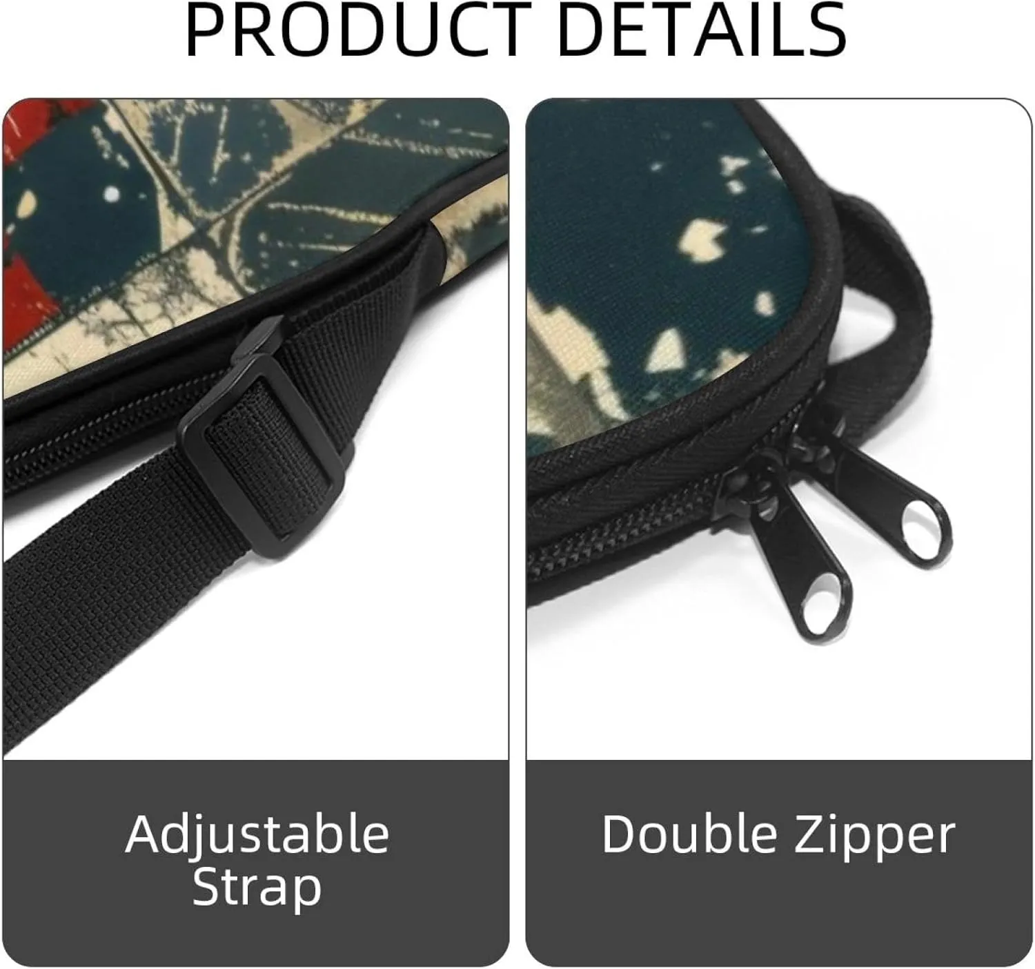 Durable Tennis Bag, Natural Scenery Lake Moon Night Lightweight Tennis Racket Bag for Men Women Teens