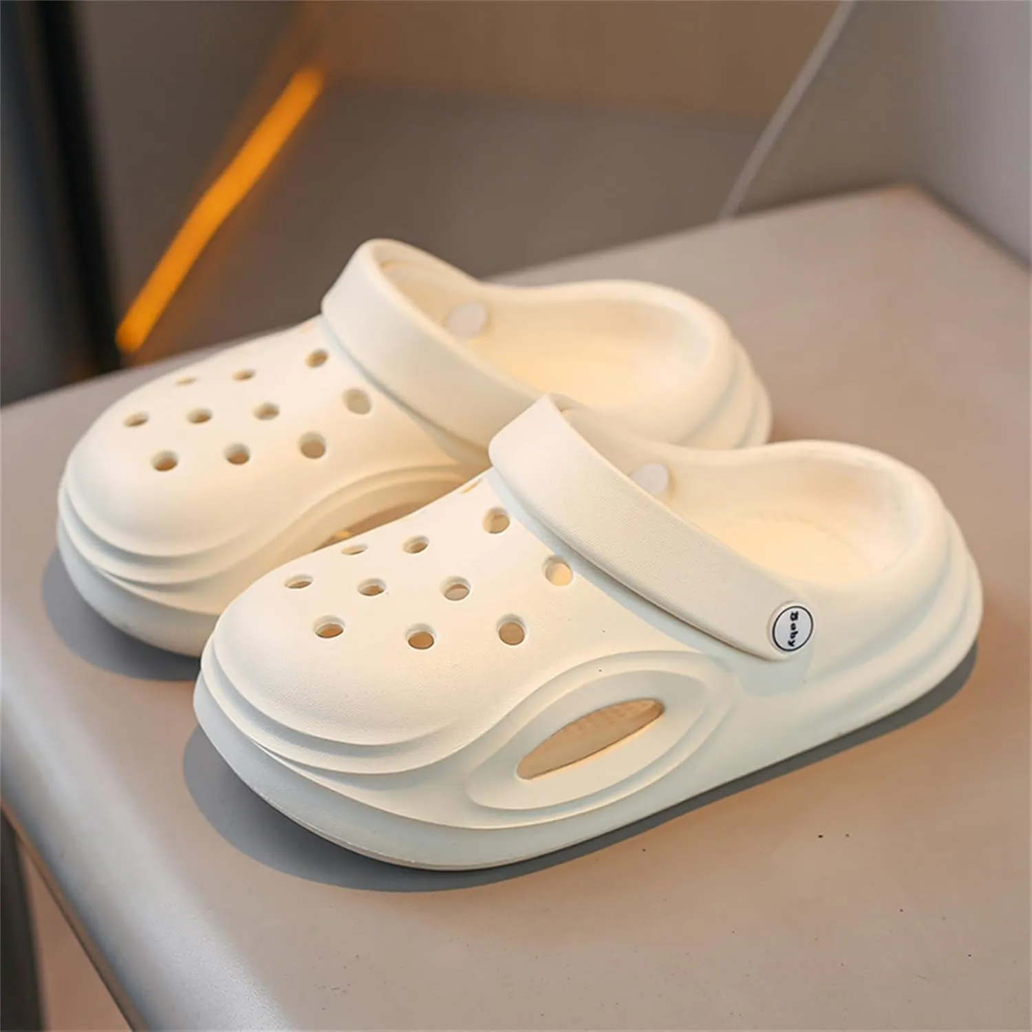 FLIOZY Kids Boys Girls Garden Clogs Slip On Slide Sandals Beach Pool Slippers Shoes Children Sandals for Indoor Outdoor