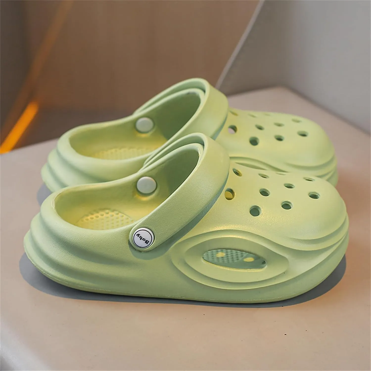 FLIOZY Kids Boys Girls Garden Clogs Slip On Slide Sandals Beach Pool Slippers Shoes Children Sandals for Indoor Outdoor