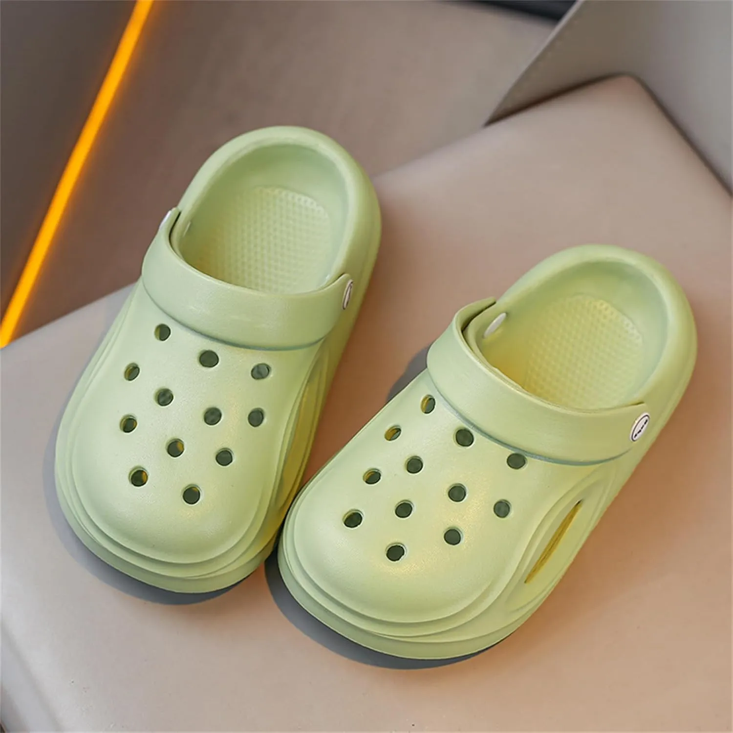 FLIOZY Kids Boys Girls Garden Clogs Slip On Slide Sandals Beach Pool Slippers Shoes Children Sandals for Indoor Outdoor