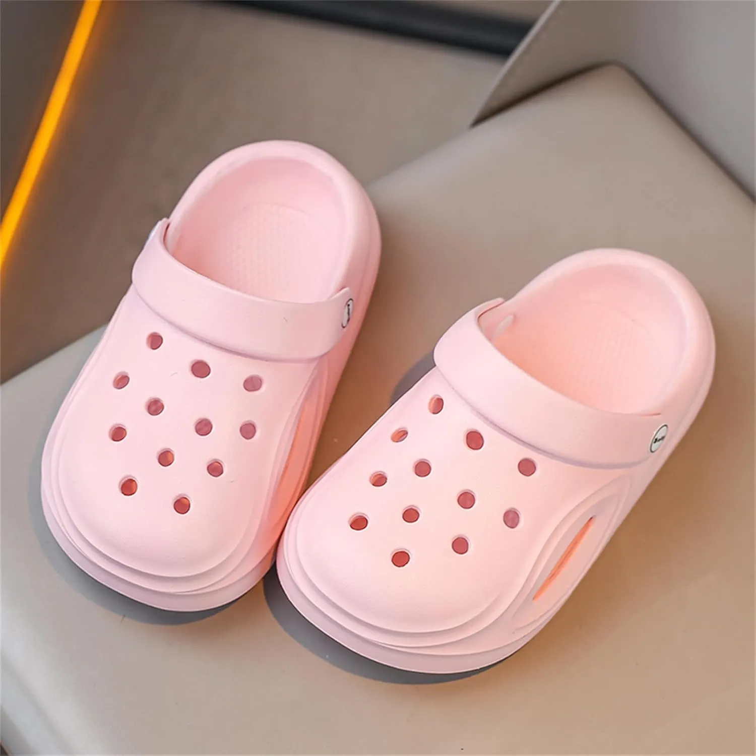 FLIOZY Kids Boys Girls Garden Clogs Slip On Slide Sandals Beach Pool Slippers Shoes Children Sandals for Indoor Outdoor