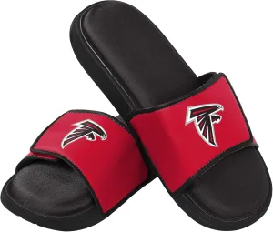 FOCO Atlanta Falcons NFL Mens Foam Sport Slide - S