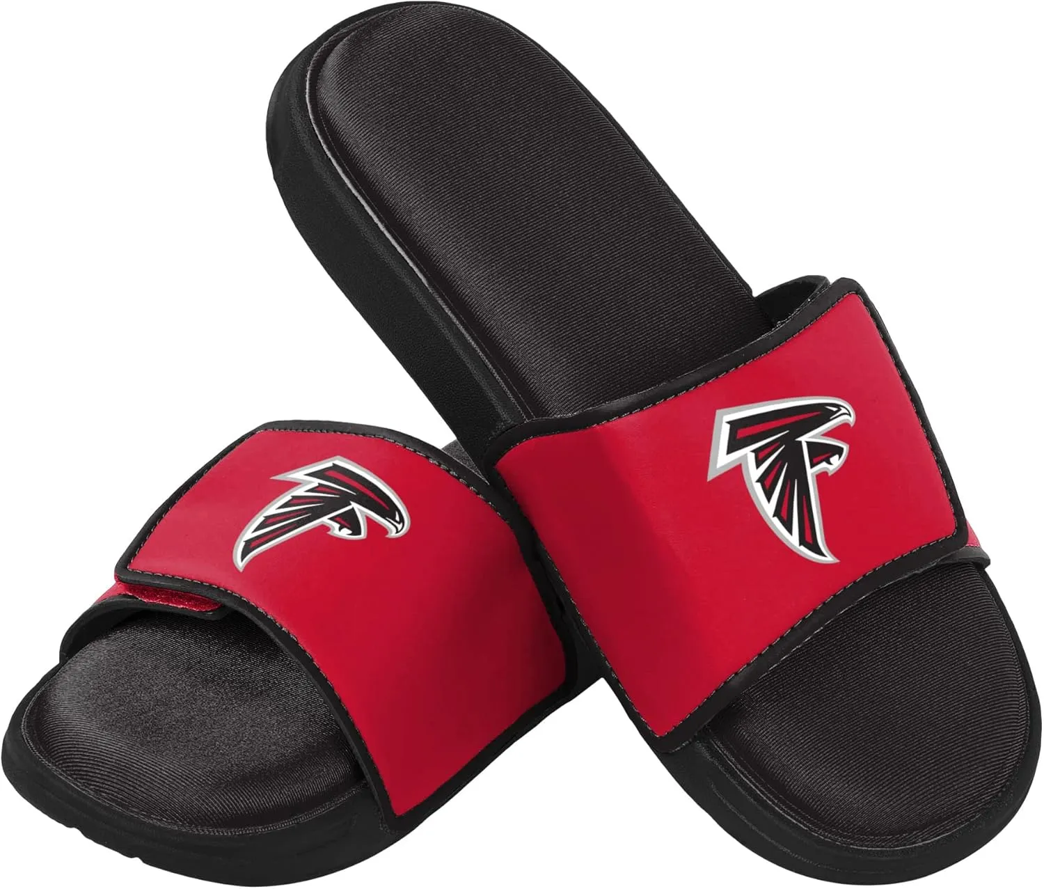 FOCO Atlanta Falcons NFL Mens Foam Sport Slide - S