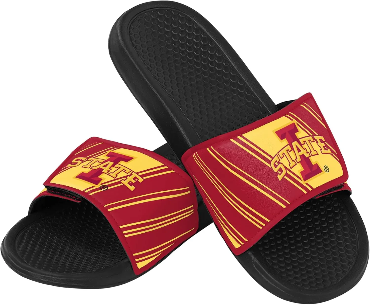 FOCO Kansas Jayhawks NCAA Mens Legacy Sport Slide - M