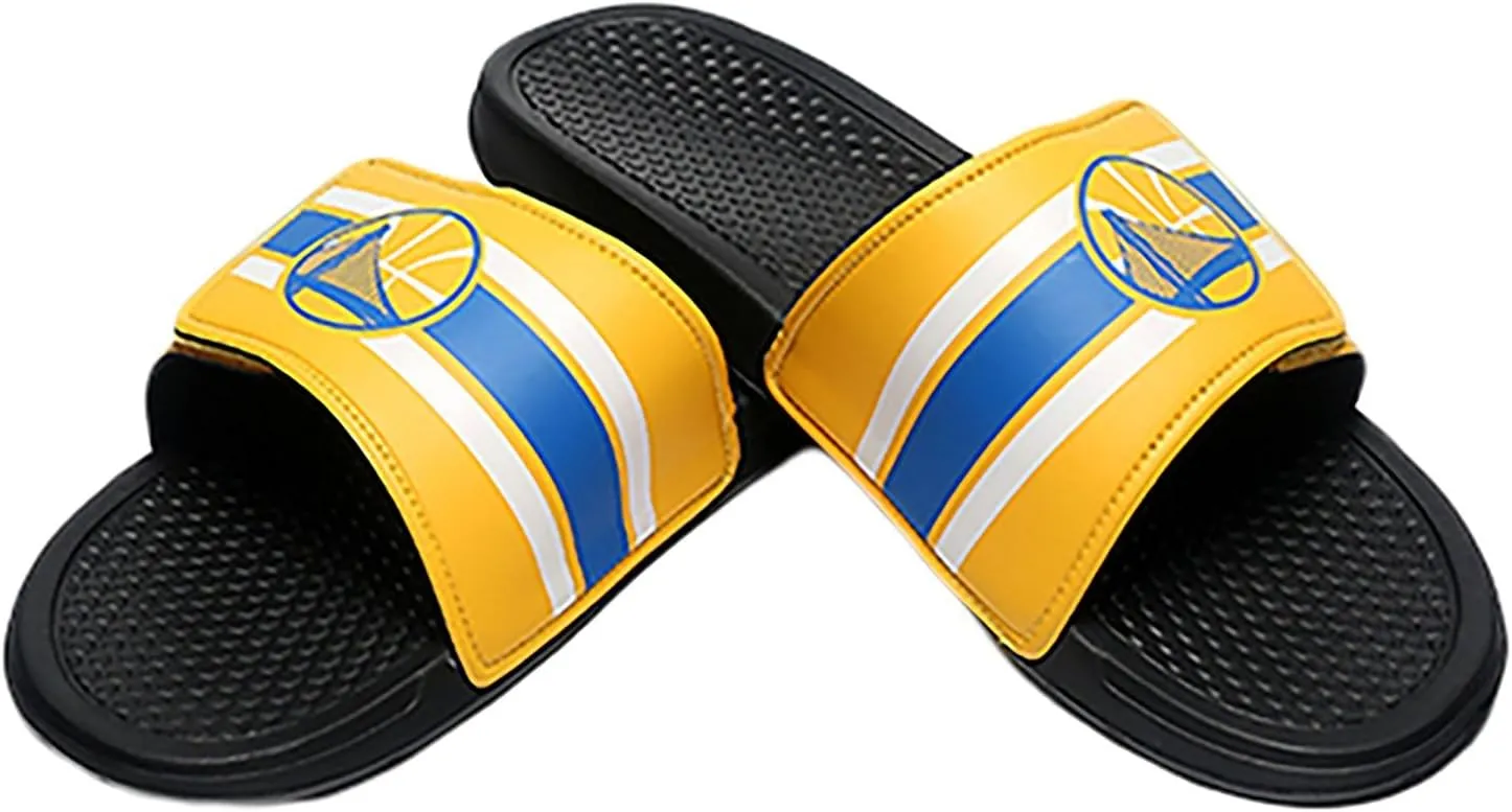 FOCO Men's NBA Stripe Legacy Sport Slides