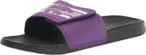 FOCO Men's NCAA College Team Logo Sport Legacy Stripe Slide Sandals