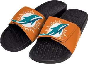 FOCO Men's NFL Team Logo Shower Sport Slide Flip Flop Sandals