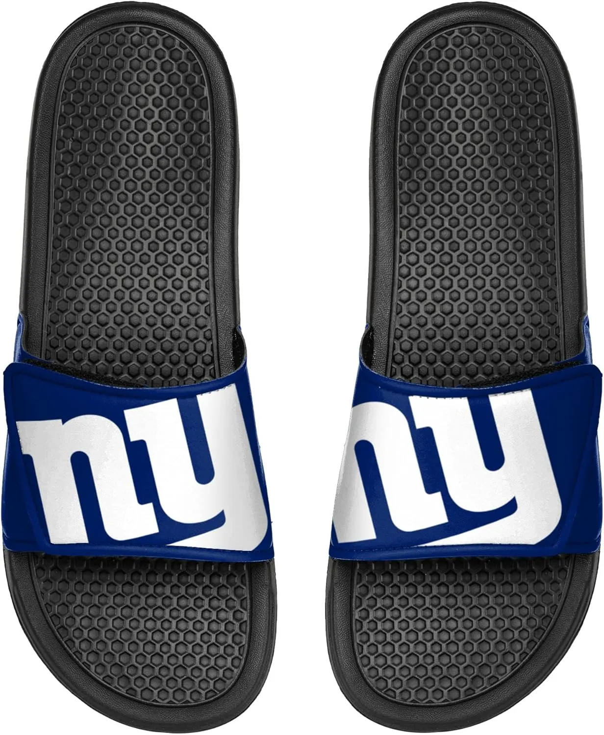 FOCO Men's NFL Team Logo Shower Sport Slide Flip Flop Sandals