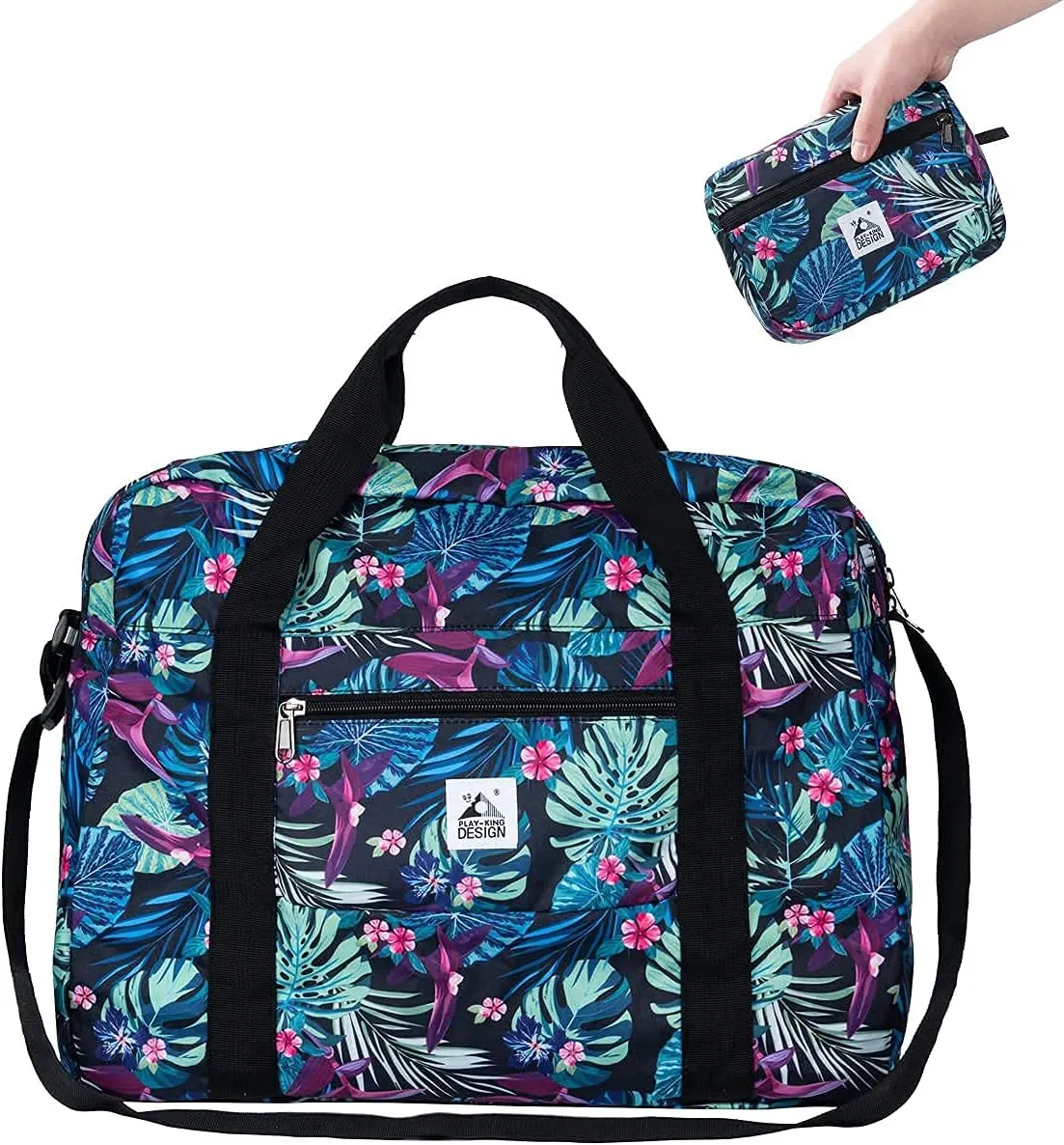 Foldable Large Capacity Duffel Bag Over light Carry on Luggage Travel bag
