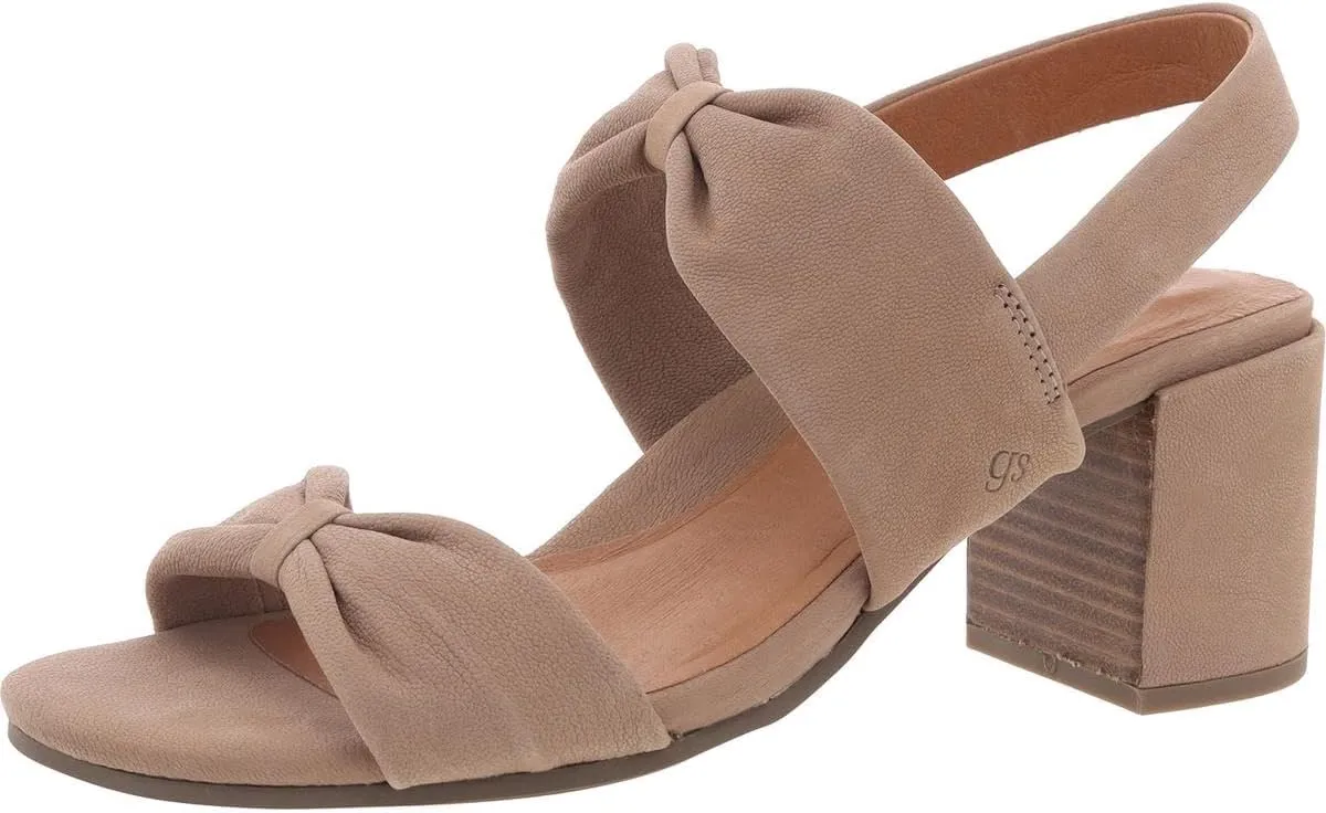 Gentle Souls by Kenneth Cole Women's Charlene Two Knot Heeled Sandal