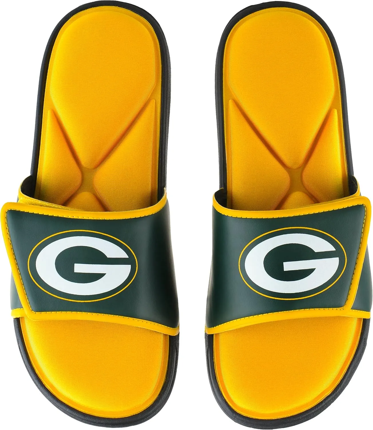Green Bay Packers NFL Mens Foam Sport Slide