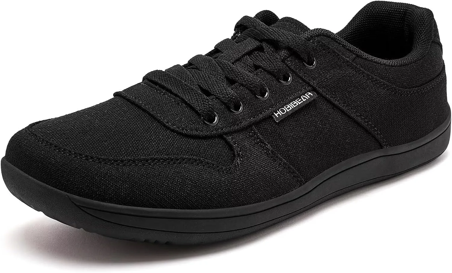 HOBIBEAR Unisex Canvas Shoes Men's Wide Barefoot Shoes Women's Fashion Sneakers Classic Casual Shoes Zero Drop Sole