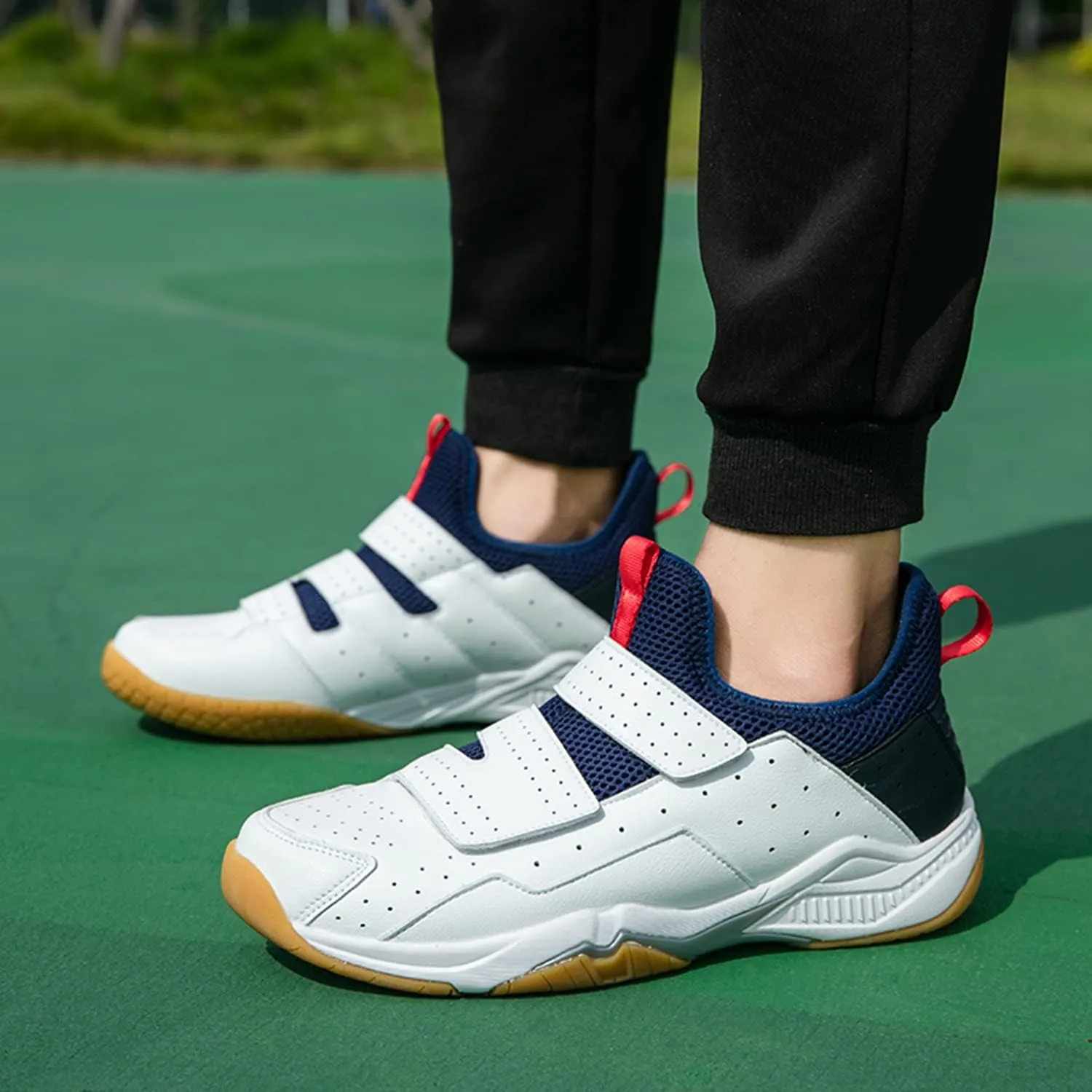 Indoor Court Shoes for Tennis, Badminton, Table Tennis, Volleyball, Pickleball for Men and Women,Boys and Girls