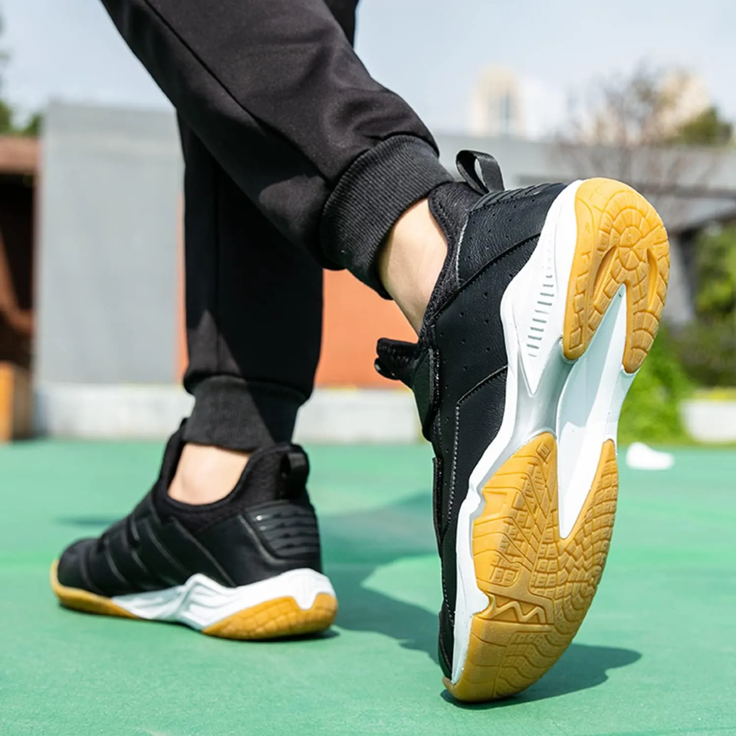 Indoor Court Shoes for Tennis, Badminton, Table Tennis, Volleyball, Pickleball for Men and Women,Boys and Girls
