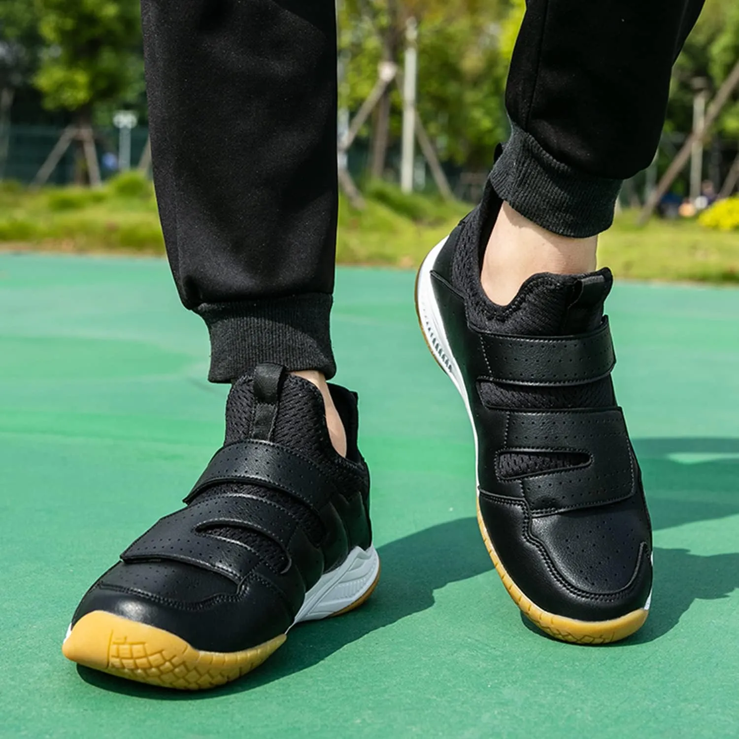 Indoor Court Shoes for Tennis, Badminton, Table Tennis, Volleyball, Pickleball for Men and Women,Boys and Girls