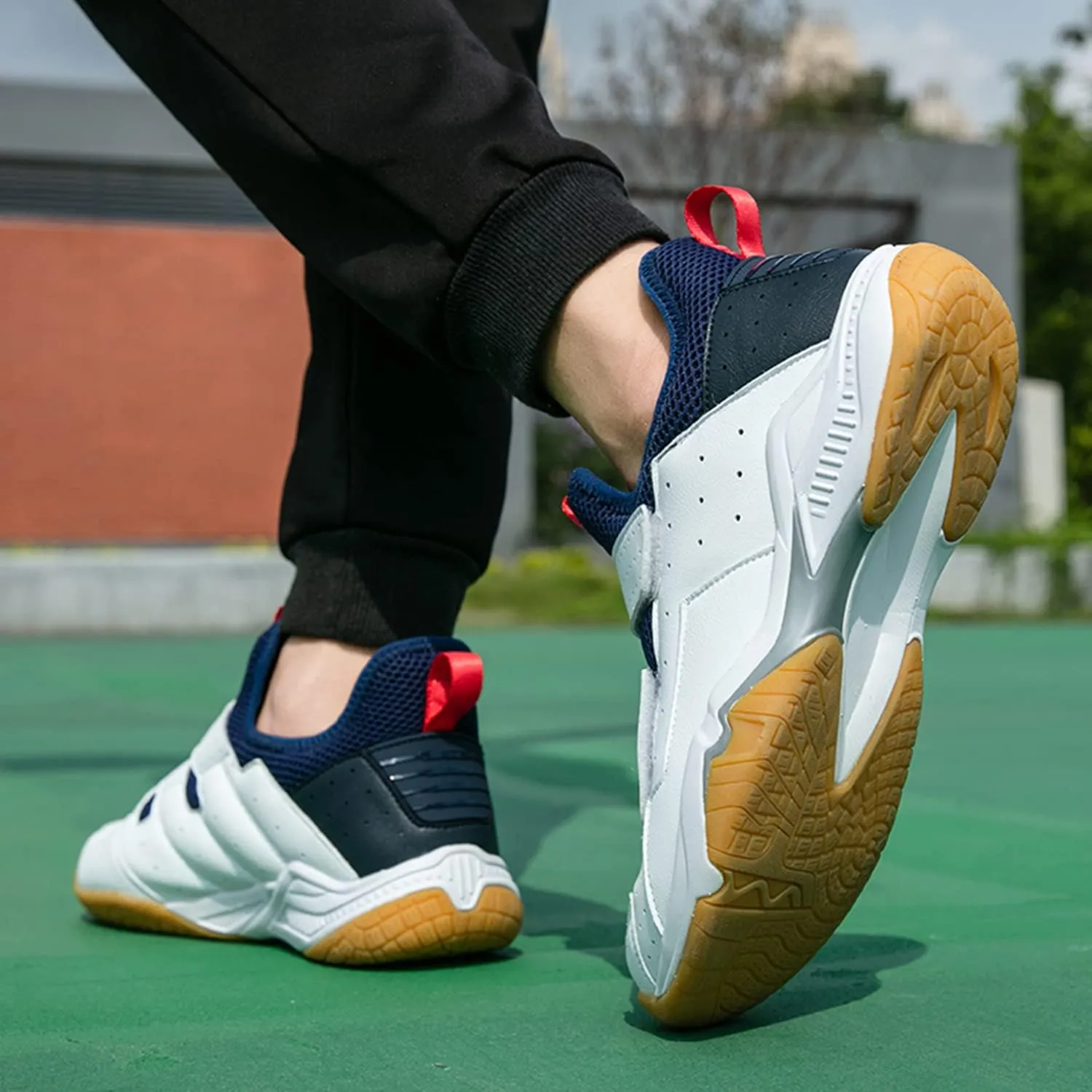 Indoor Court Shoes for Tennis, Badminton, Table Tennis, Volleyball, Pickleball for Men and Women,Boys and Girls