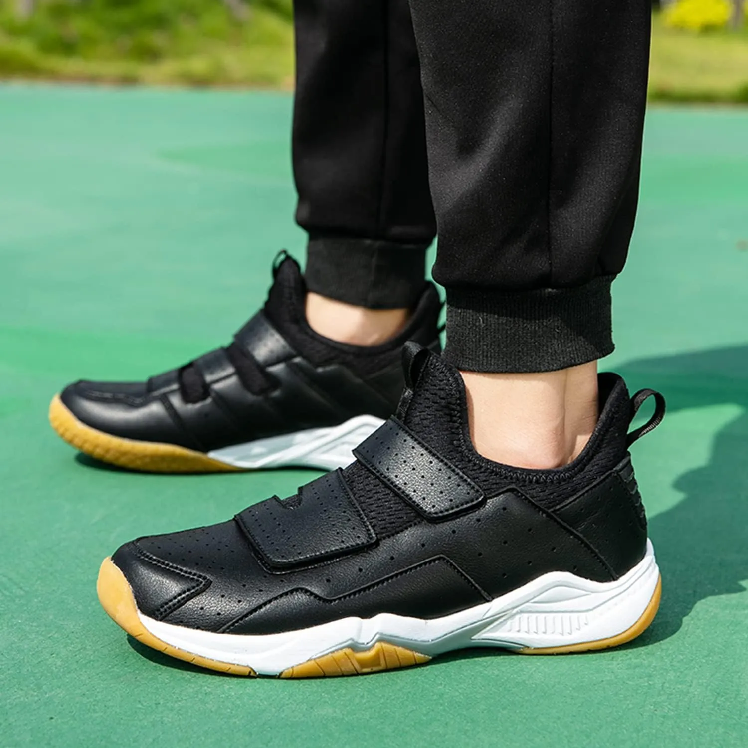 Indoor Court Shoes for Tennis, Badminton, Table Tennis, Volleyball, Pickleball for Men and Women,Boys and Girls