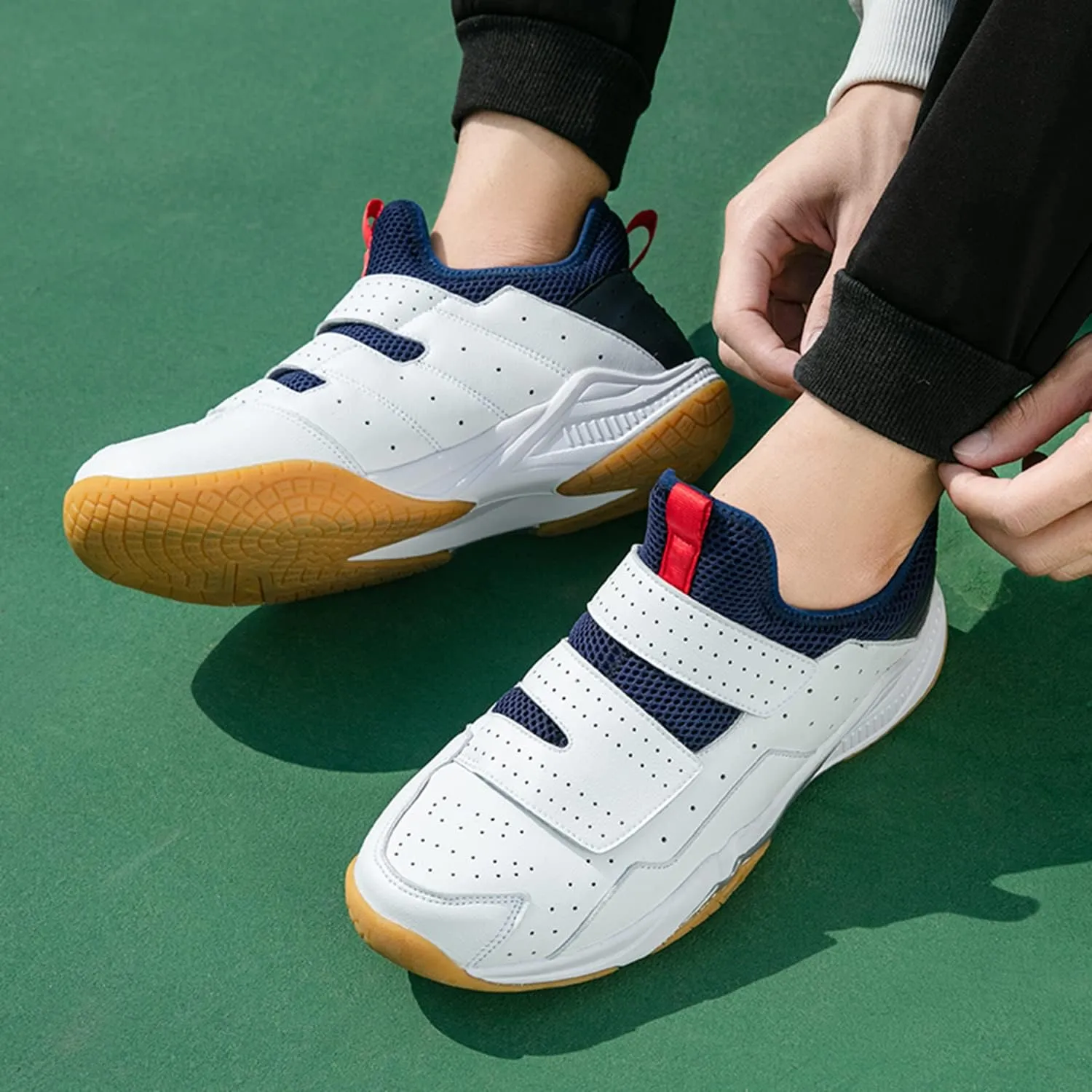 Indoor Court Shoes for Tennis, Badminton, Table Tennis, Volleyball, Pickleball for Men and Women,Boys and Girls