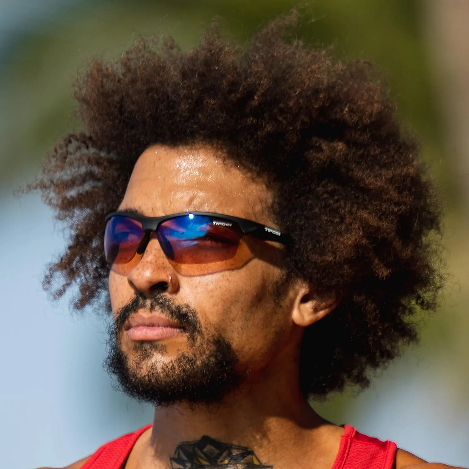 Intense Sport Sunglasses Men & Women - Ideal For Golf, Pickleball, Running & Tennis. Vented Lenses Prevent Fogging