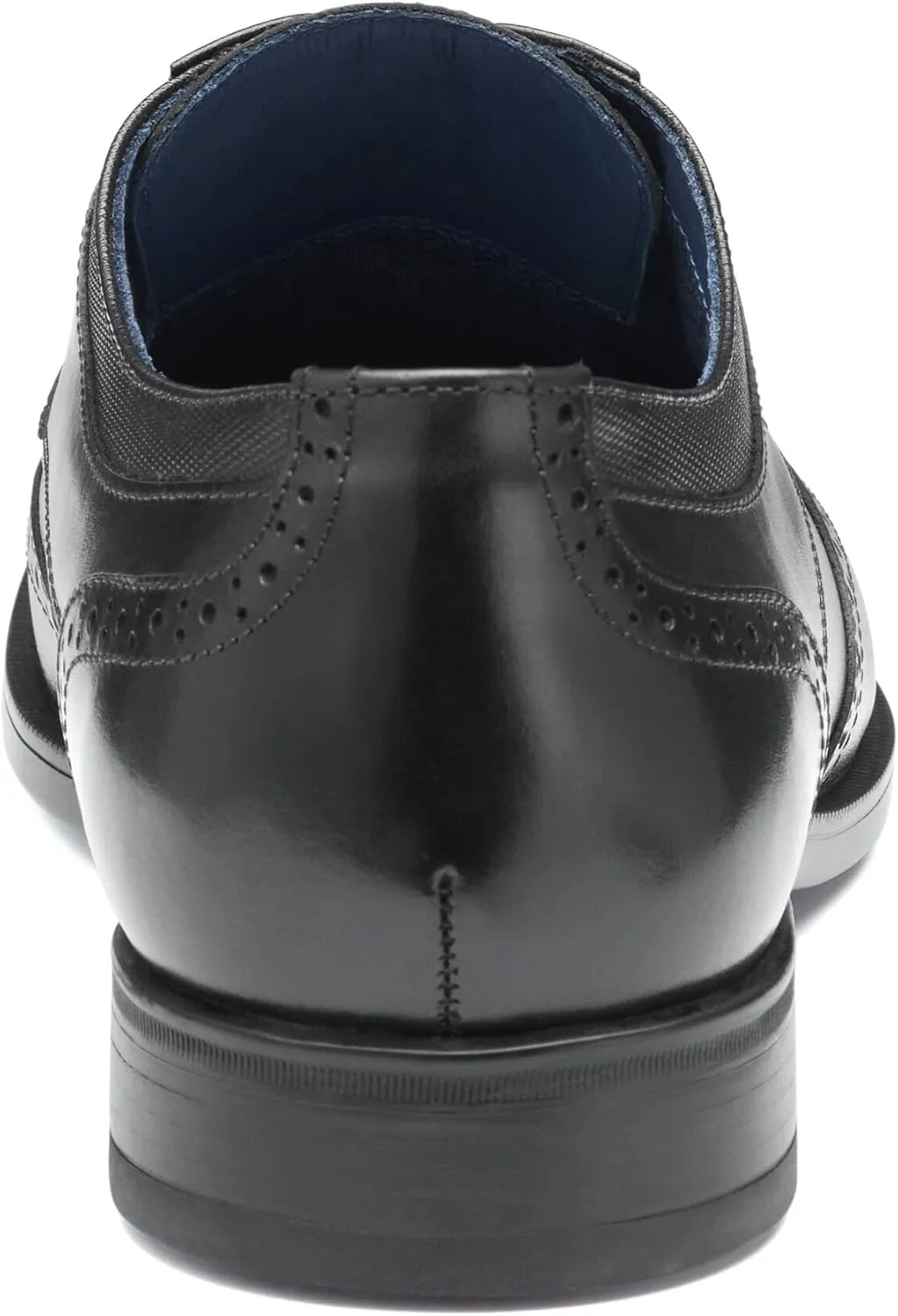 Johnston & Murphy Gibbons Wingtip Slip-Ons, Modern Classic Men’s Dress Shoes, Leather Shoe for Men