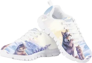 Kids Running Shoes Road Running Shoes Lace Up Tennis Shoes