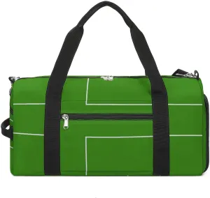 Ladonia Flag Sports Gym Bag for Men Women with Shoe Compartment Carry On