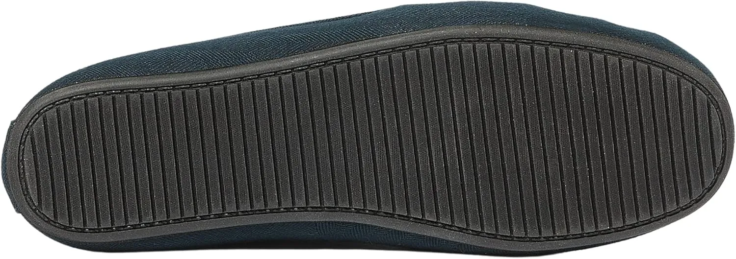 Marks & Spencer Men's Herringbone Moccasin Slippers