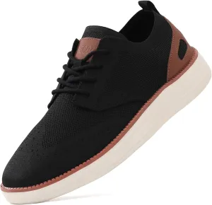 Men's Breeze Mesh Oxfords Sneakers Business Casual Comfortable Walking Shoes