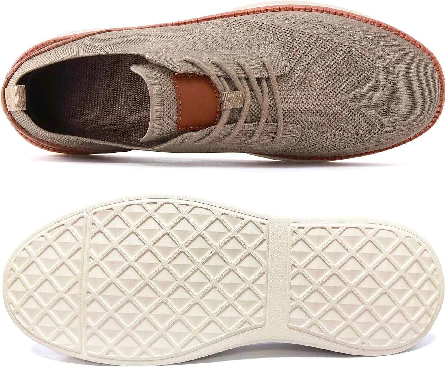 Men's Breeze Mesh Oxfords Sneakers Business Casual Comfortable Walking Shoes