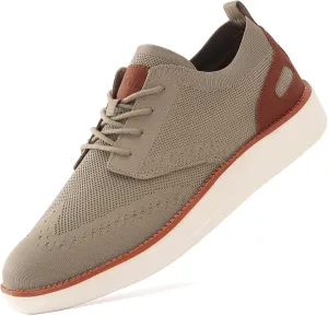 Men's Breeze Mesh Oxfords Sneakers Business Casual Comfortable Walking Shoes