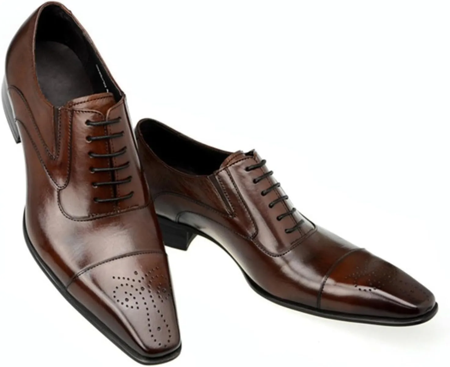Men's Oxford Formal Comfortable Dress Shoes Leather,Men Formal Shoes,Genuine Leather Dress Shoes for Men